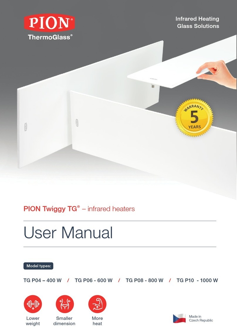 Pion Twiggy TG Series User manual