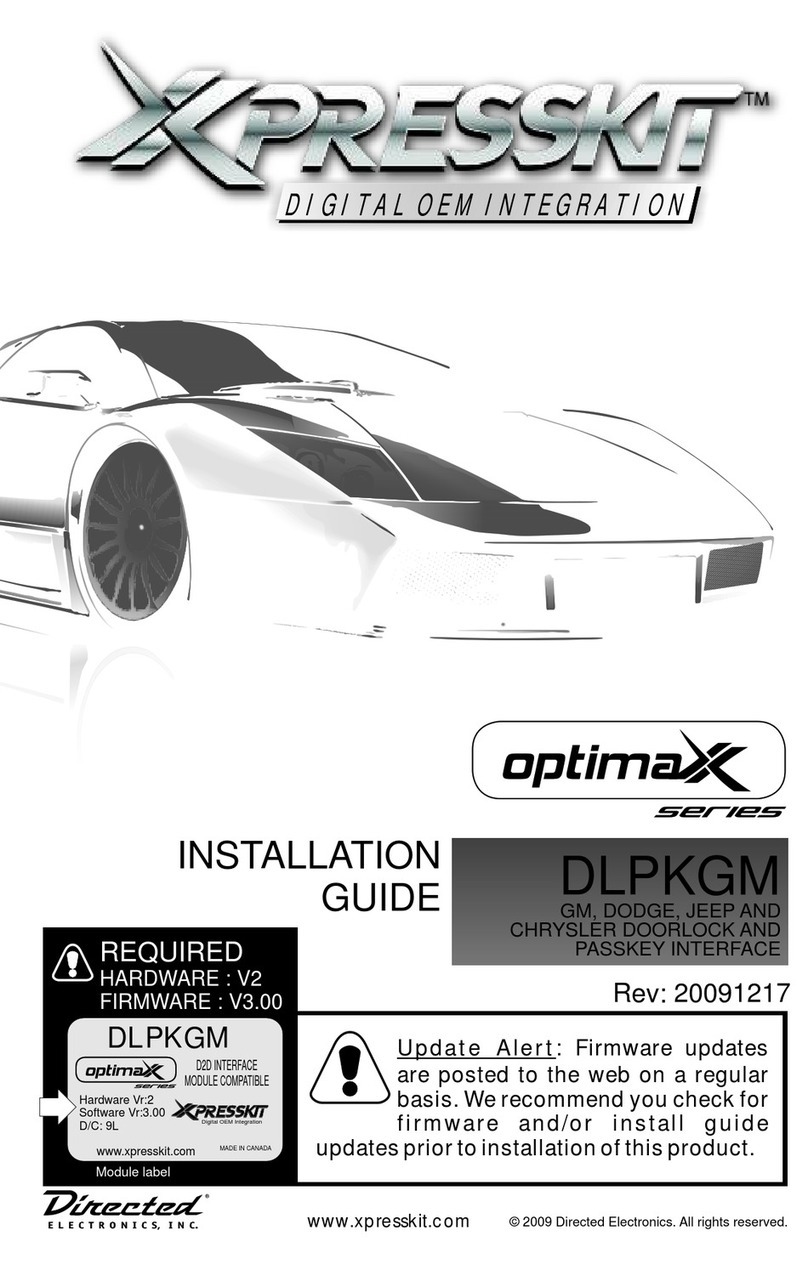 Xpresskit DLPKGM installation manual