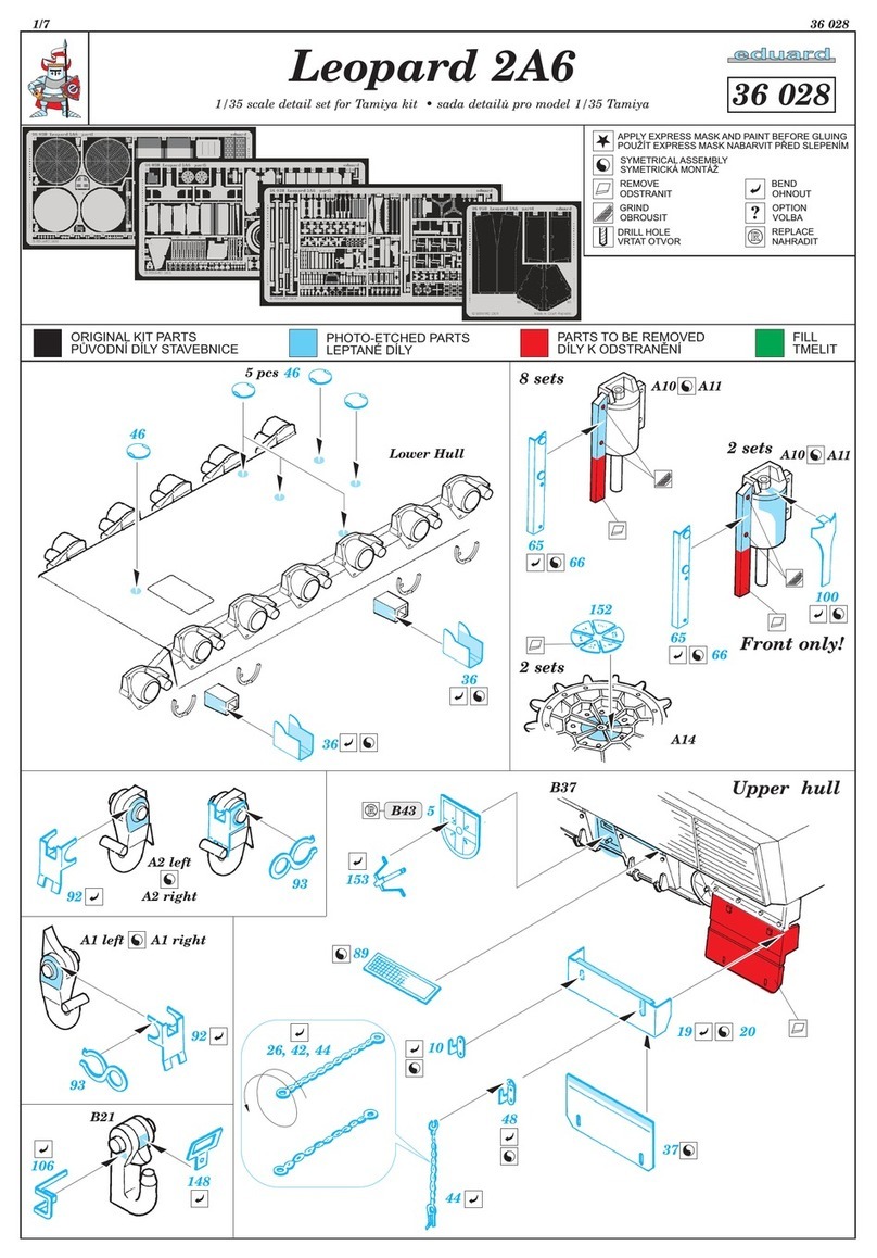 Eduard Leopard 2A6 User manual