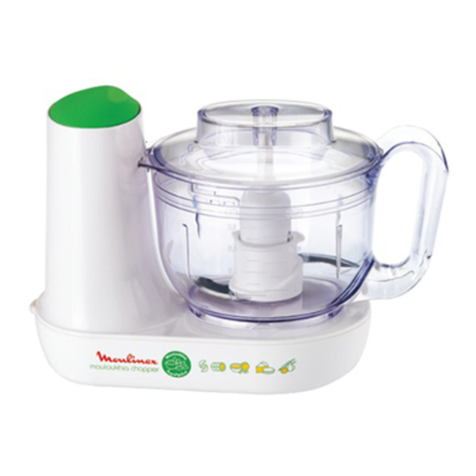 Moulinex mouloukhia User manual