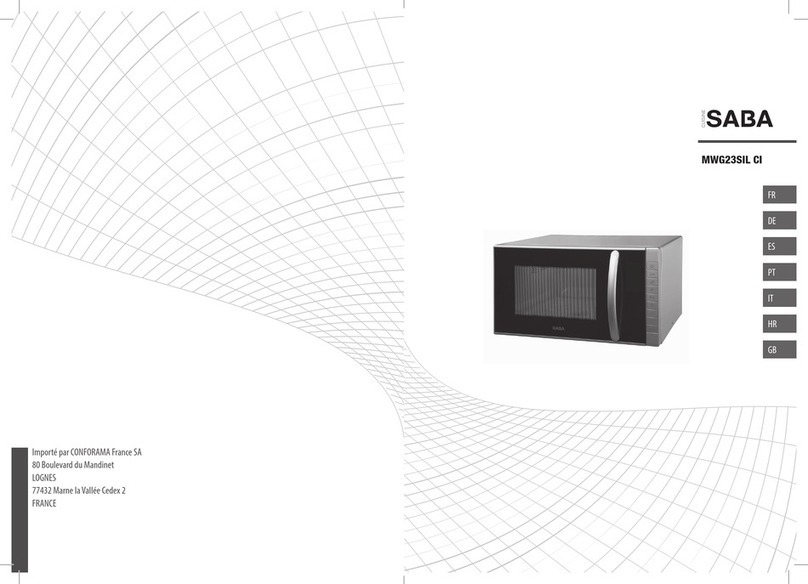 Saba MWG23SIL CI User manual