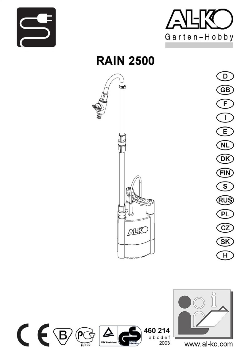 AL-KO RAIN 2500 manual