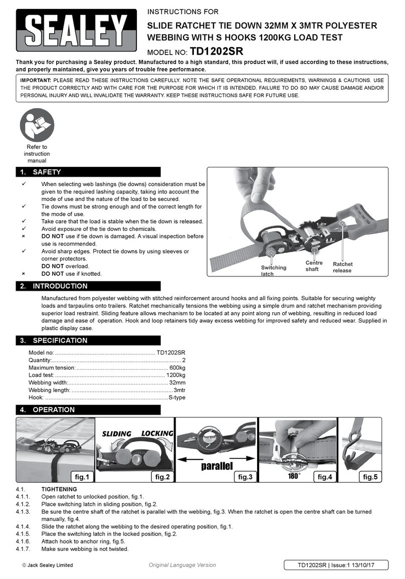 Sealey TD1202S instructions