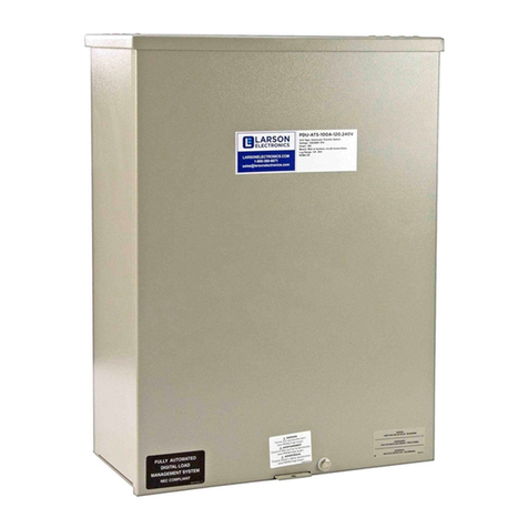 Larson Electronics PDU-ATS-100A-208Y.120-3PH instruction manual