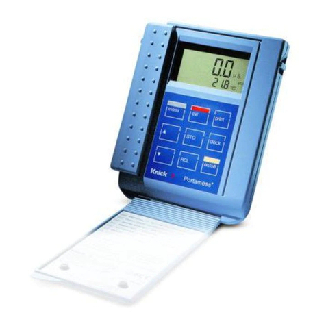Knick Portamess 913 Cond User manual