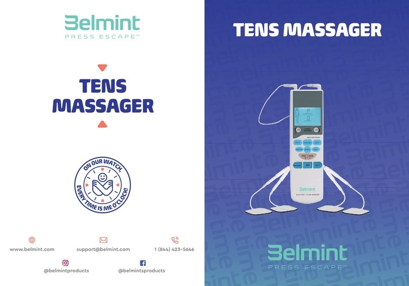 Belmint BEL-TENS User manual