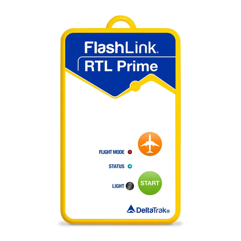 DeltaTRAK FLASHLINK RTL User manual DeltaTRAK FLASHLINK RTL User manual