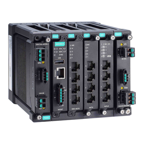 Moxa Technologies MDS-G4000 Series User manual Moxa Technologies MDS-G4000 Series User manual