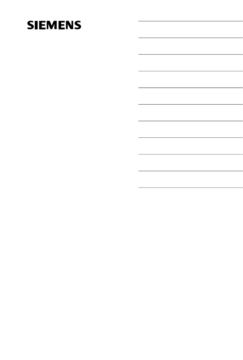 Siemens SICAM P27 User manual