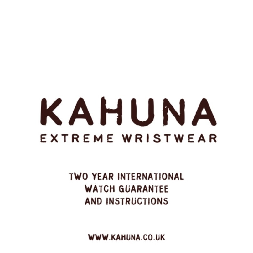 Kahuna 2388926 Guarantee and instructions