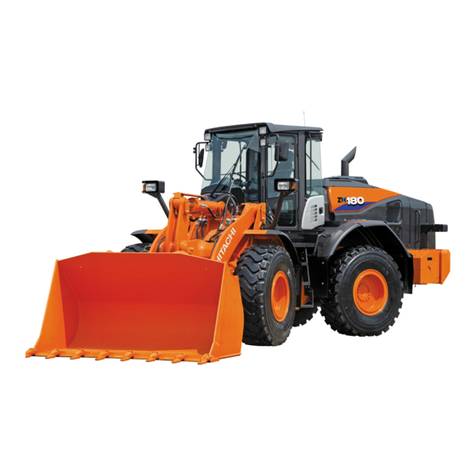 Hitachi ZW 180-6 Operator's manual
