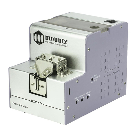 Mountz MSP-616 Series User manual
