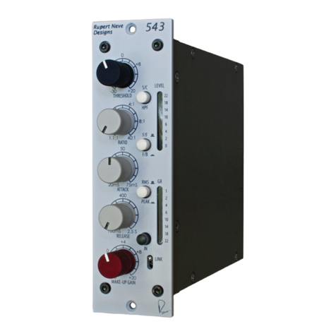 Rupert Neve Designs Portico 500 Series Operation manual Rupert Neve Designs Portico 500 Series Operation manual