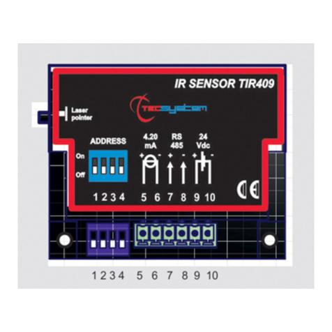 TECSYSTEM TIR409 Service manual