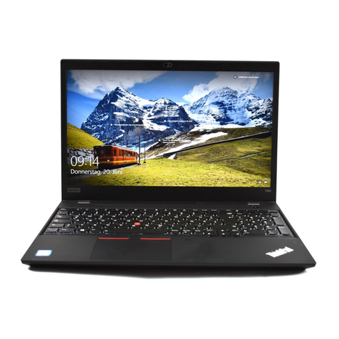 Lenovo ThinkPad T590 Setup guide