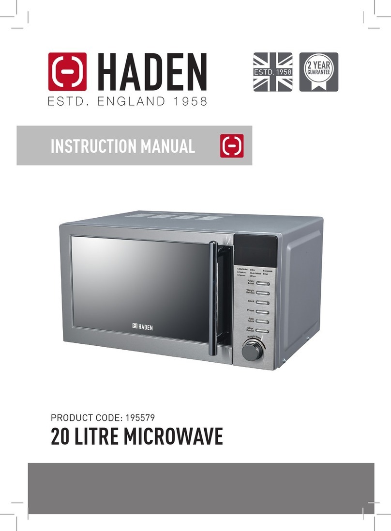 Haden 195579 User manual