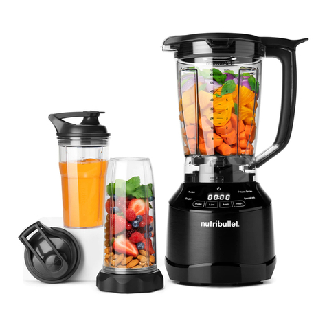 NUTRIBULLET Smart Touch Blender User manual NUTRIBULLET Smart Touch Blender User manual