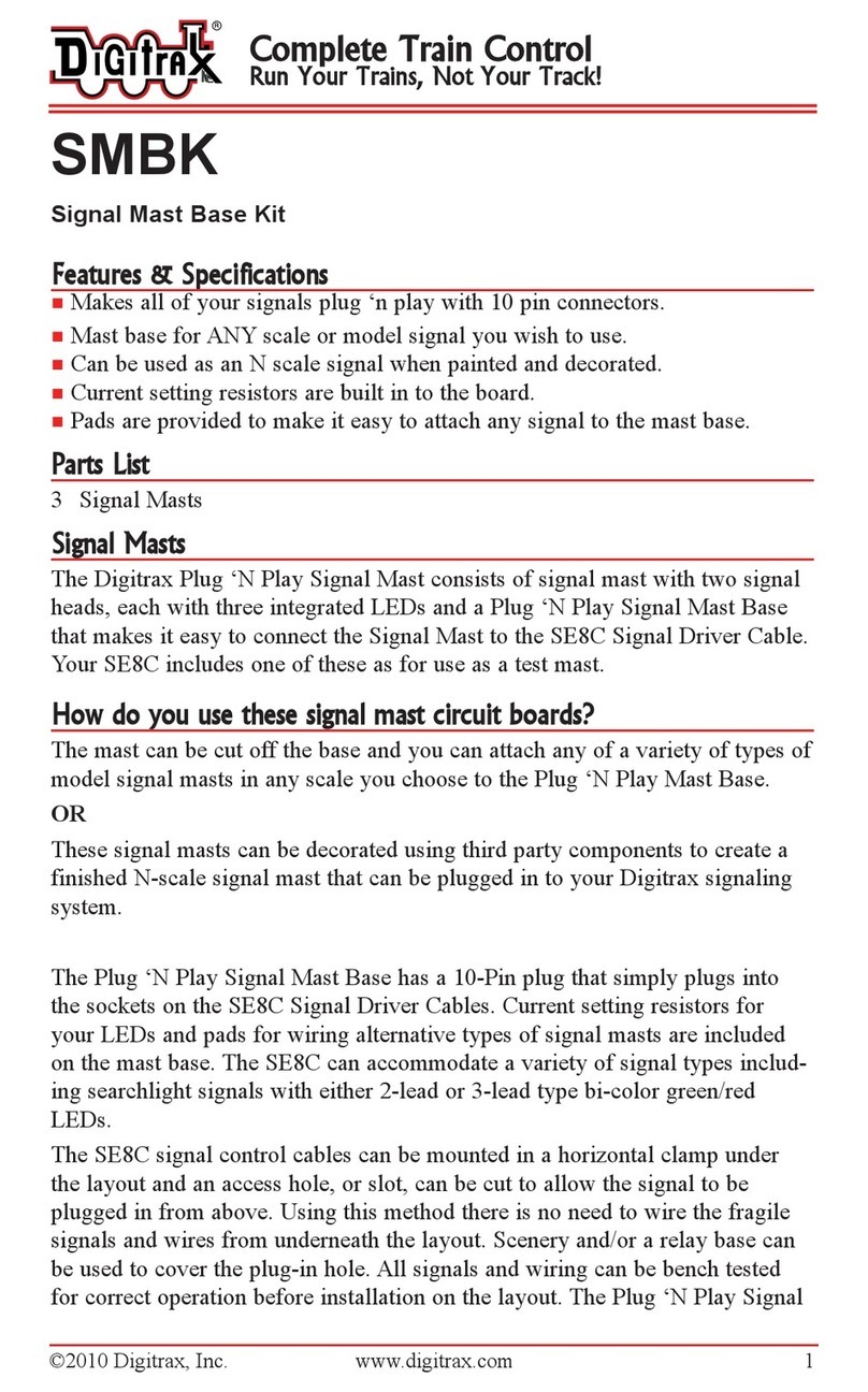 Digitrax SMBK User manual