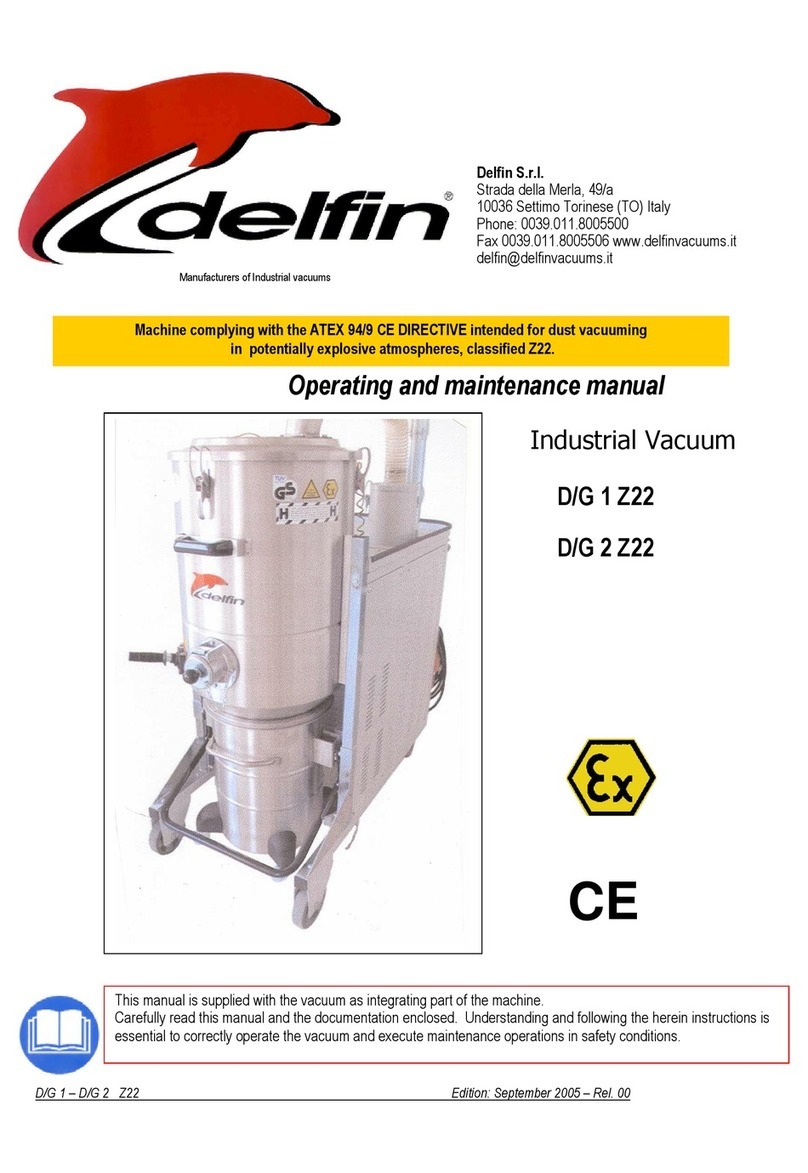 Delfin D/G 1 Z22 Operating instructions