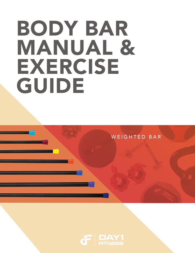 DAY 1 Fitness BODY BAR MANUAL & EXERCISE GUIDE