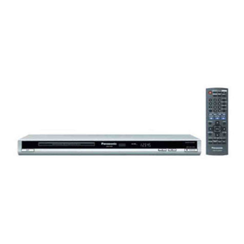 Panasonic DVD-S33EE User manual
