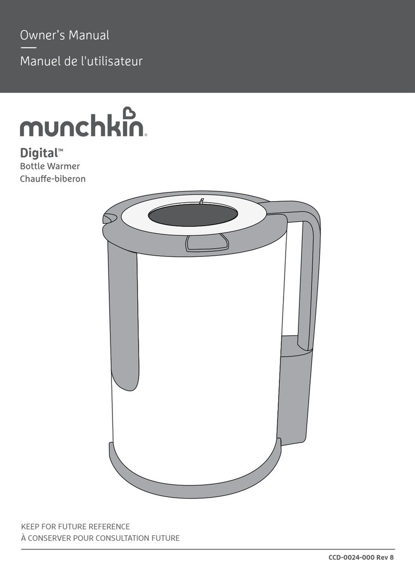 Munchkin Digital owner's manual
