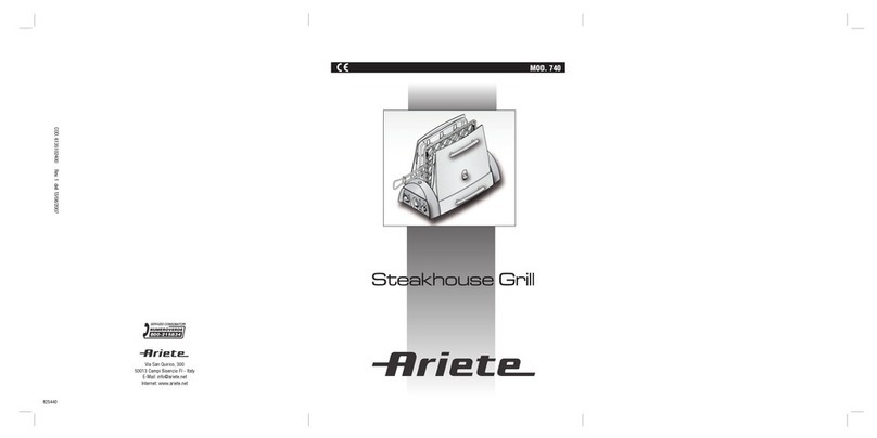 ARIETE 740 manual