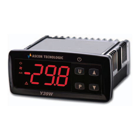 Ascon tecnologic Y39W User manual