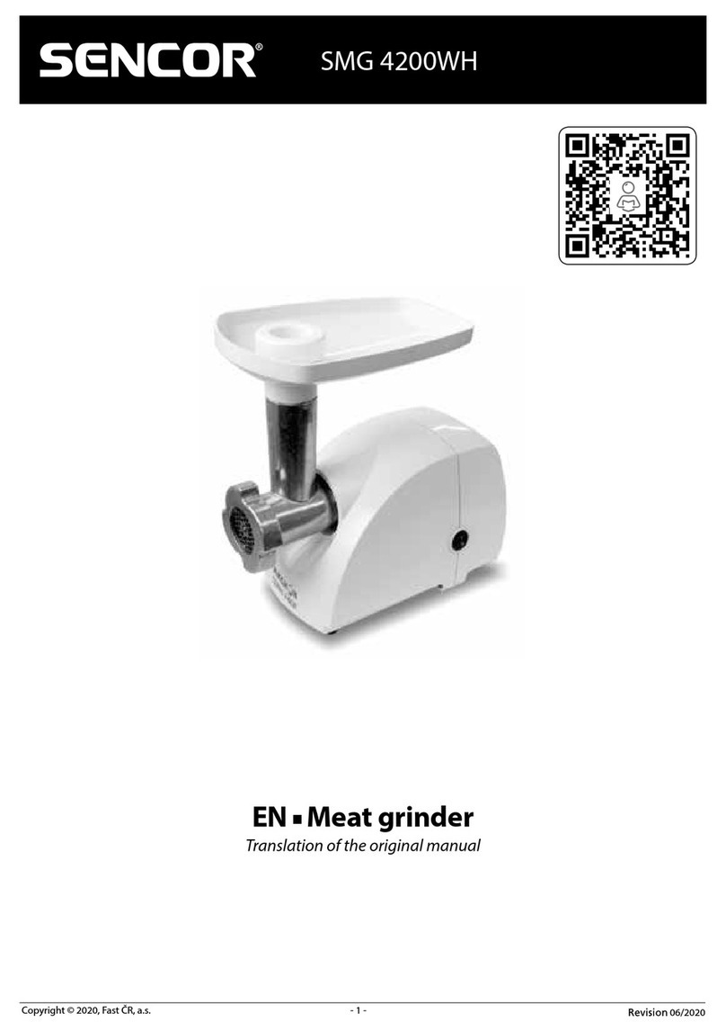 Sencor SMG 4200WH Translation of the original manual