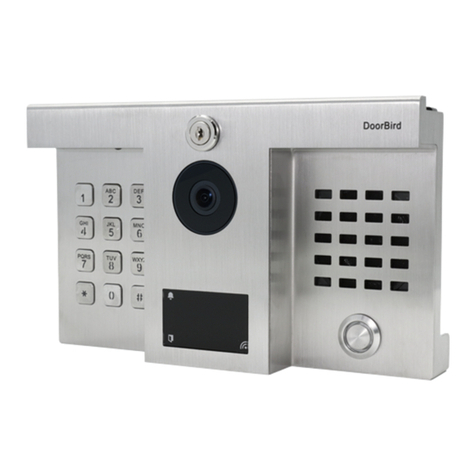 DoorBird D1812 Series installation manual