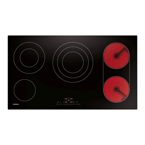 Gaggenau CE291 Series User manual