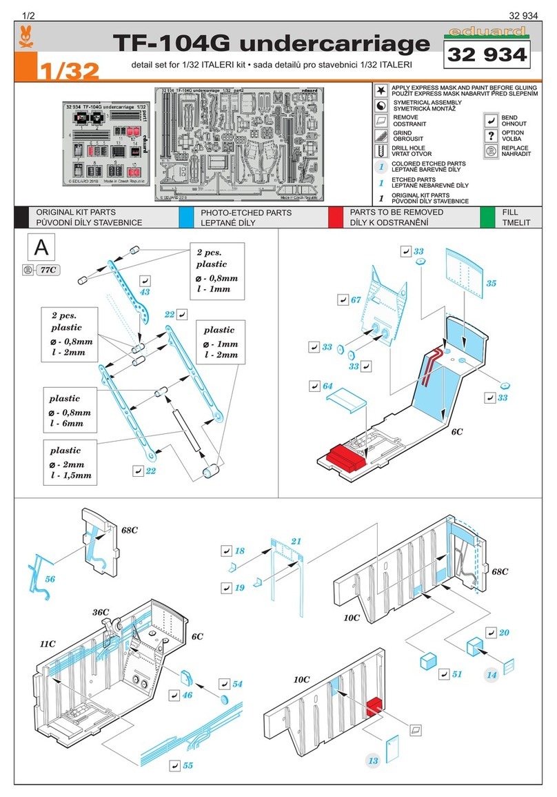 Eduard 32 934 quick start guide