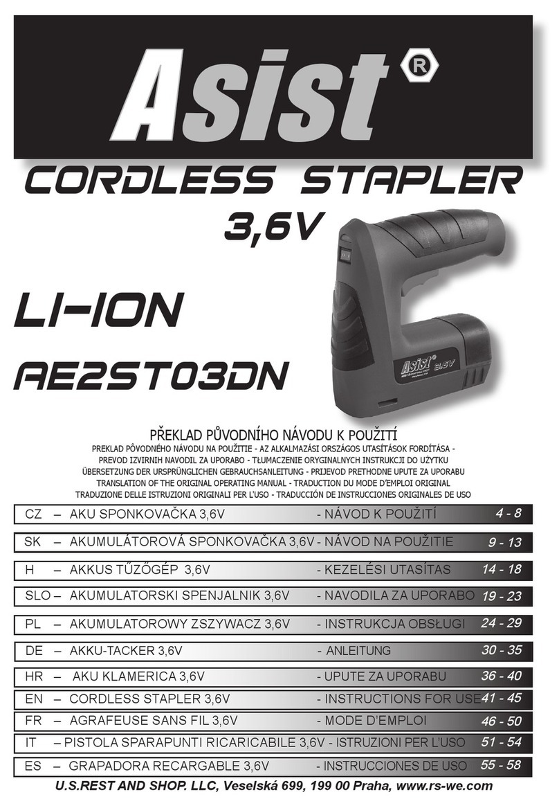 Asist AE2ST03DN Instructions for use