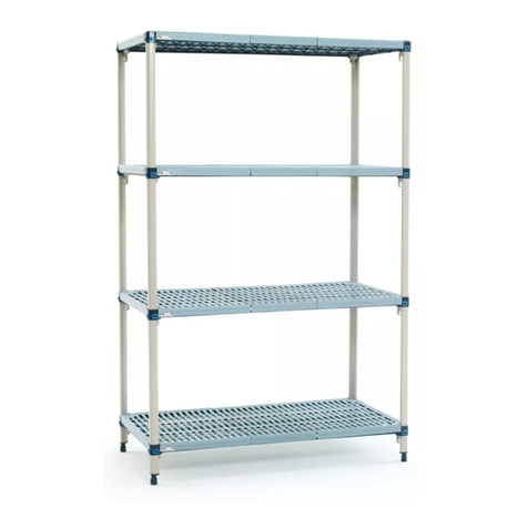 Metro DataVac MetroMaxQ ESD Shelving Assembly instructions Metro DataVac MetroMaxQ ESD Shelving Assembly instructions