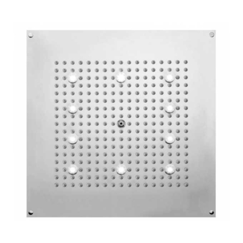 Bossini Dream Rectangular Light H37395 Operation manual