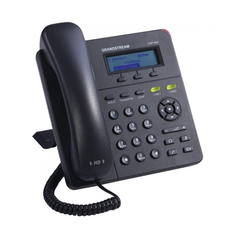 Grandstream Networks GXP-1400 manual