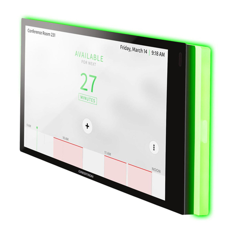 Crestron TSW-770-LB quick start