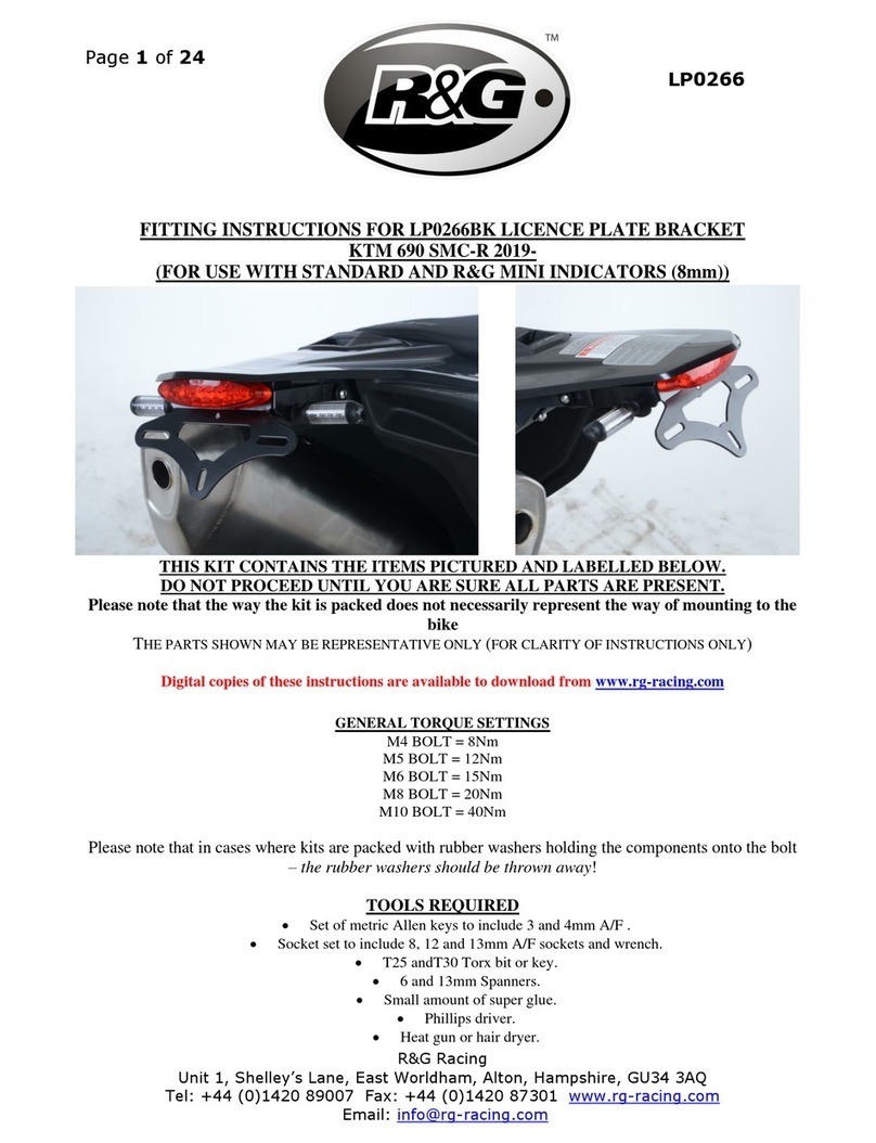 R&G LP0266BK User manual