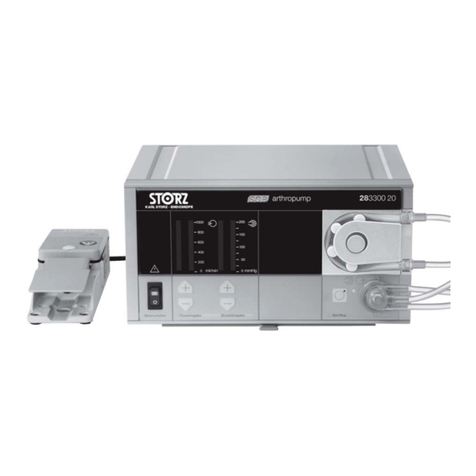Storz ARTHROPUMP 28330020-1 instruction manual