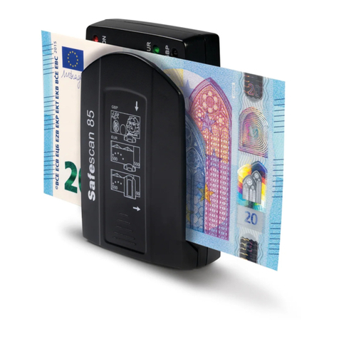 Safescan 85 User manual