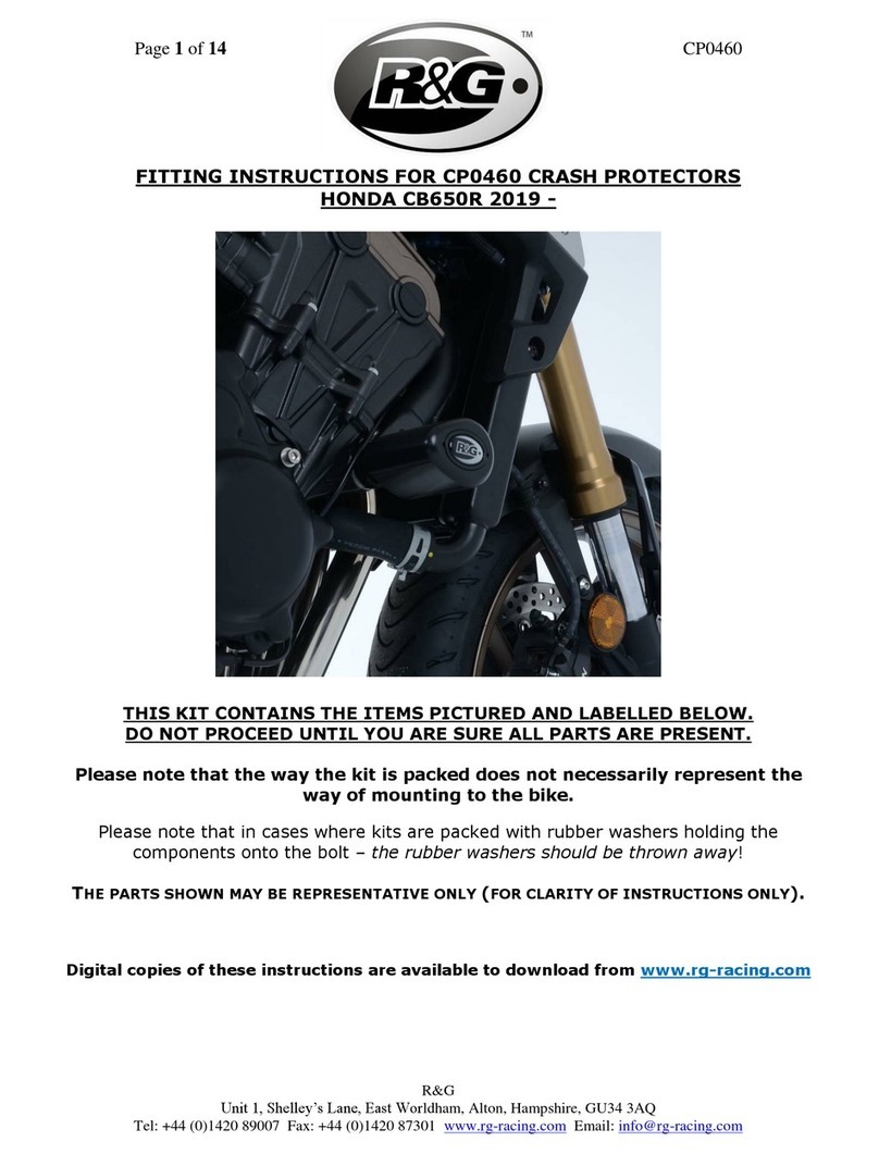 R&G CP0460 User manual