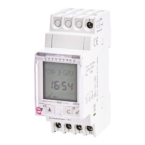 ETI ETICLOCK-R1 User manual