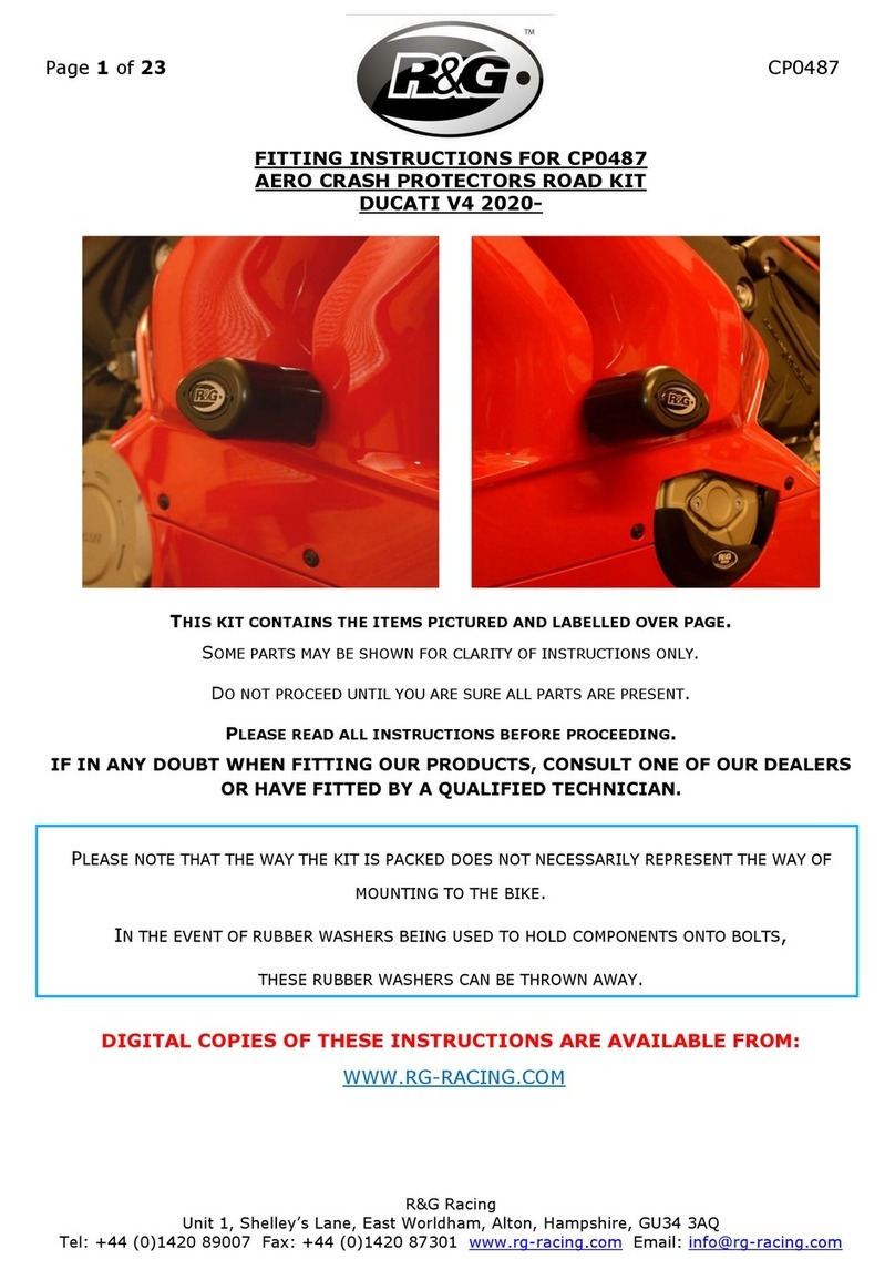 R&G CP0487 User manual