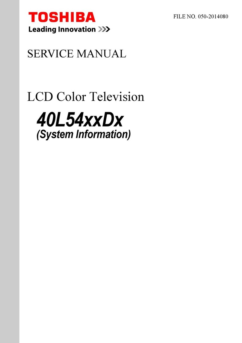 Toshiba 40L54 Series User manual