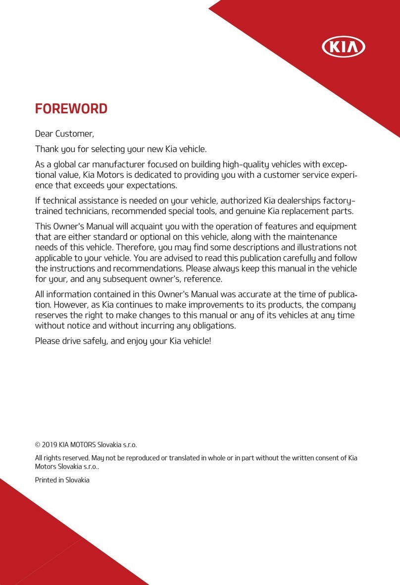 Kia XCEED PHEV MY21 User manual