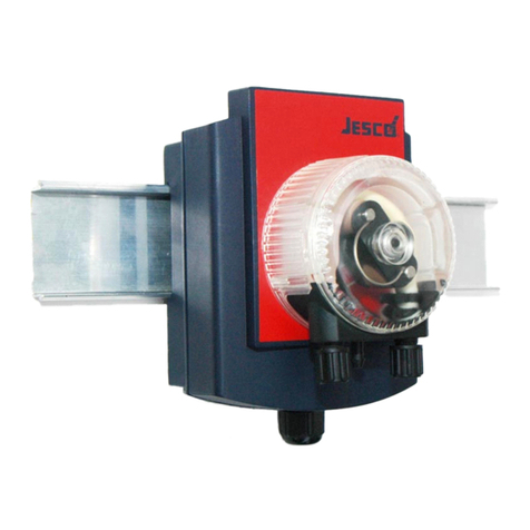 Jesco Peristaltic Pump 2.8 l/h Operation & maintenance instructions