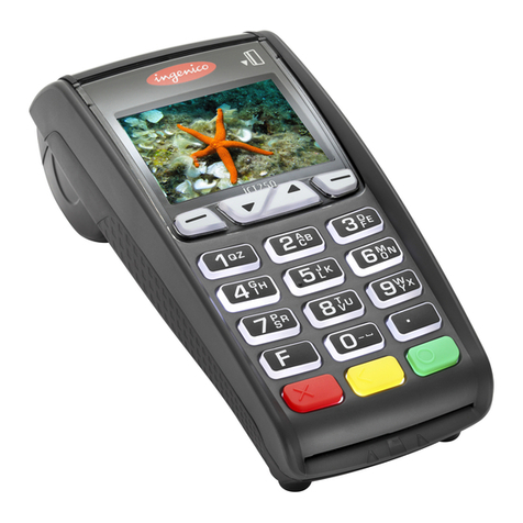 Ingenico iCT 250 User manual Ingenico iCT 250 User manual