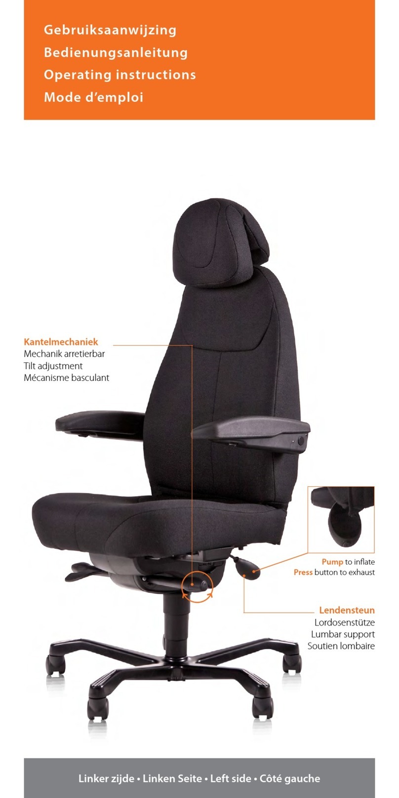 Chairsupply Office A381 operating instructions Chairsupply Office A381 operating instructions