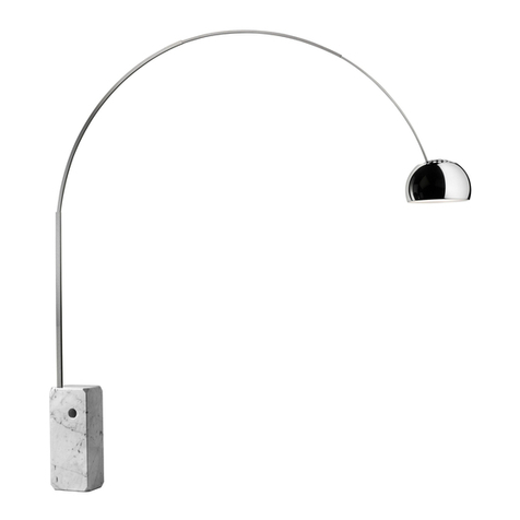 FLOS ARCO Instruction for correct Installation and Use
