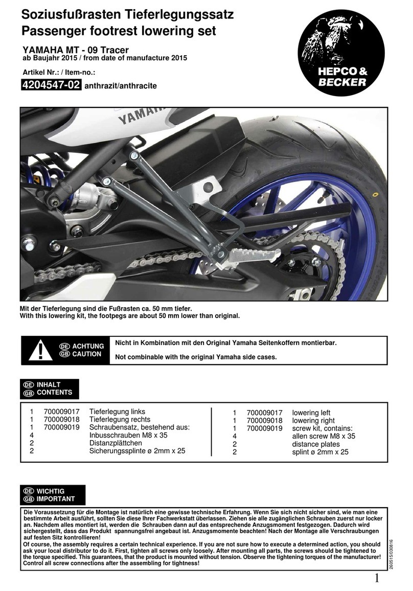 hepco & becker 4204547-02 quick start guide